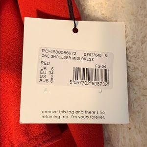 Missguided Dresses - Missguided Red Dress NEW WITH TAGS Missguided Dresses - Missguided Red Dress NEW WITH TAGS